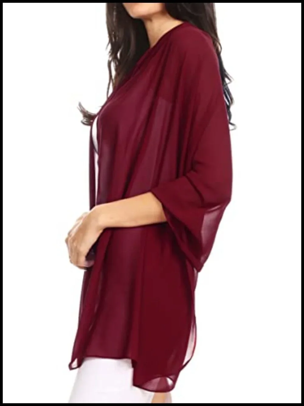 Sheer Chiffon Wedding Evening Scarf Shawl Wrap Stole